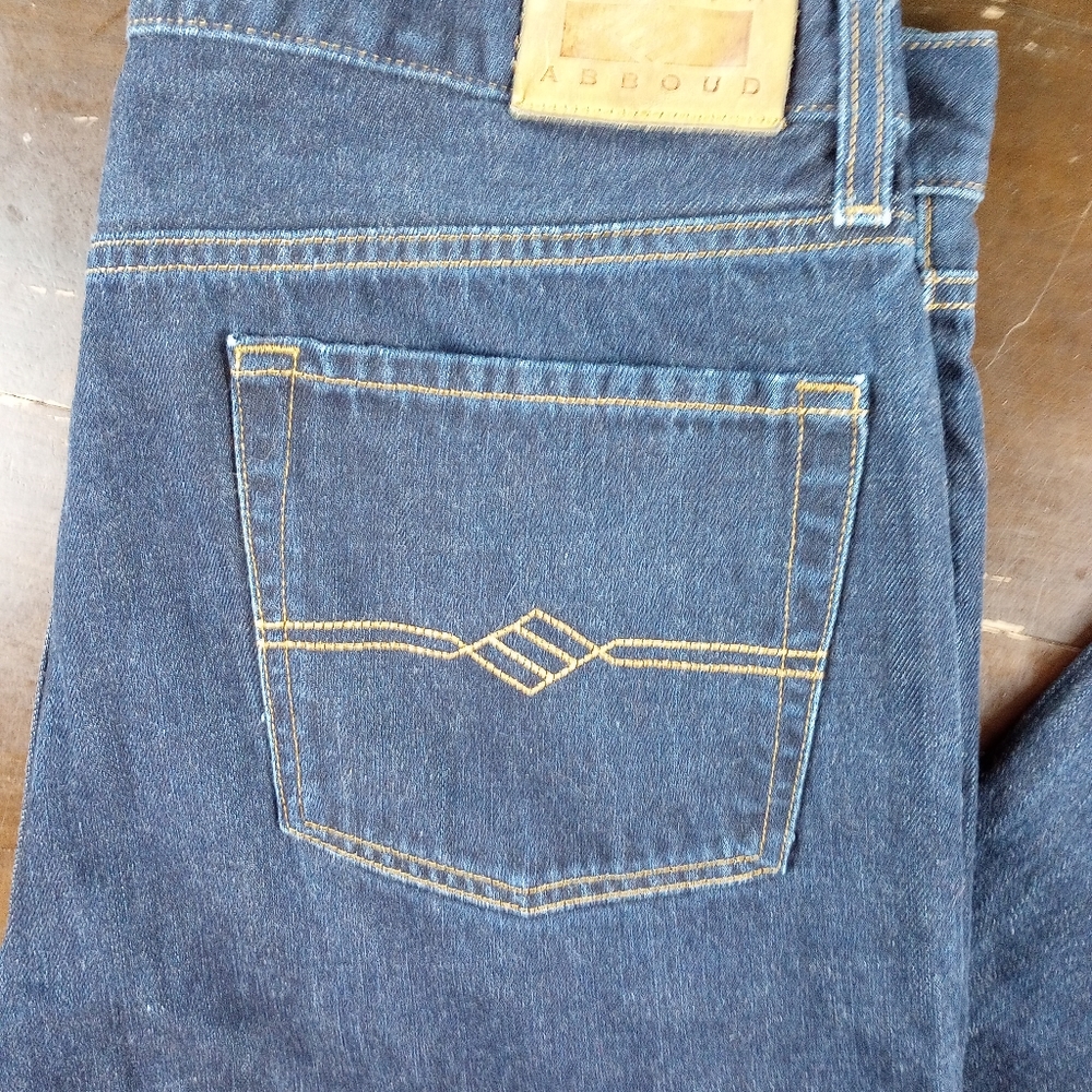 Joseph Abboud Blue Slim Men Jeans